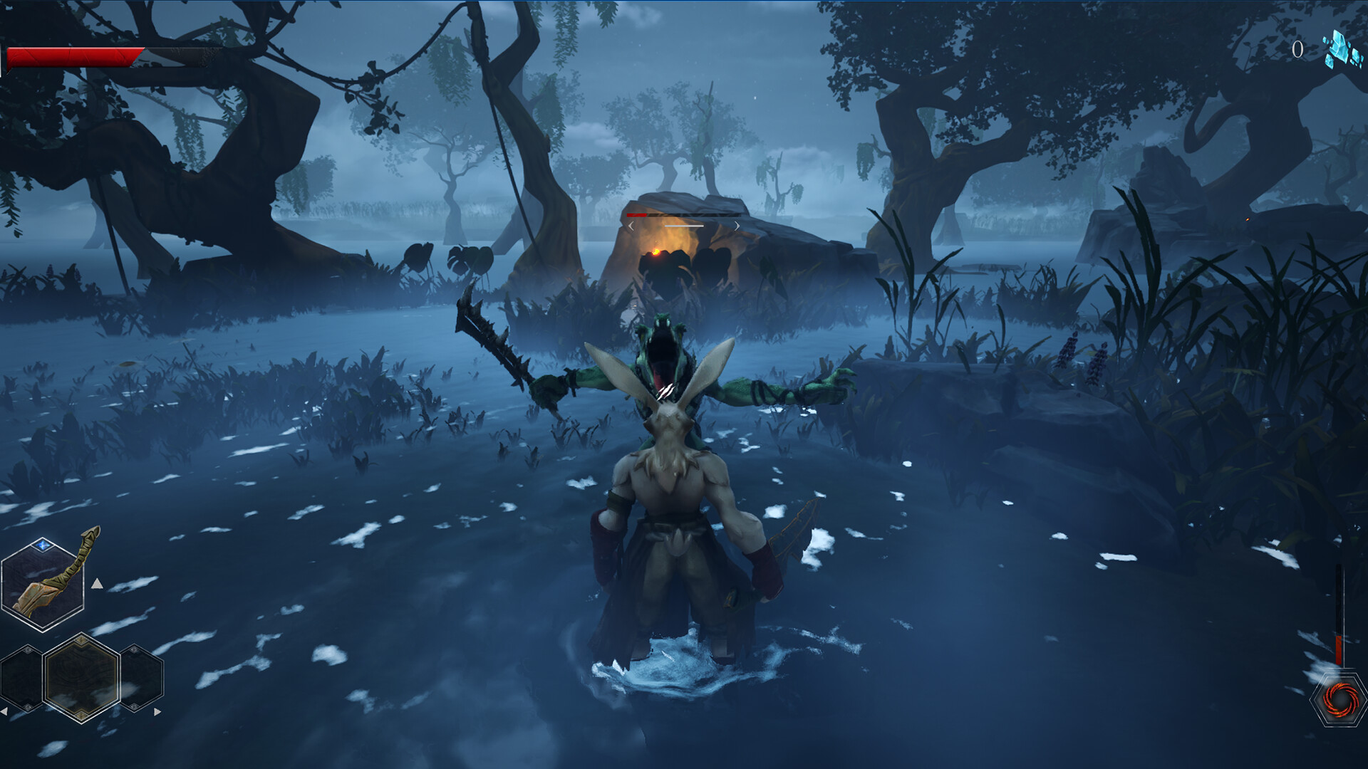 Captura oficial do combate de Bloodfang